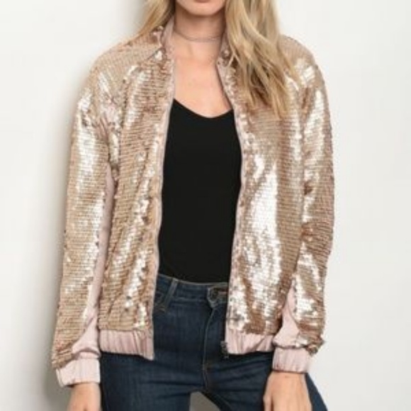 GLAM DOLLZ  SEQUIN JACKET - Picture 2 of 4